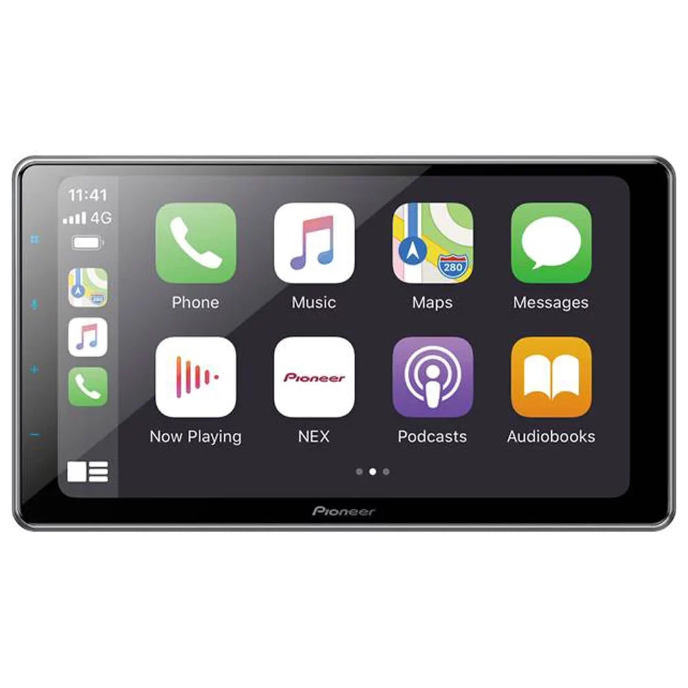 License 1-DIN Camera Pioneer Media Digital 9" DMH-WT7600NEX New Plate Receiver &
