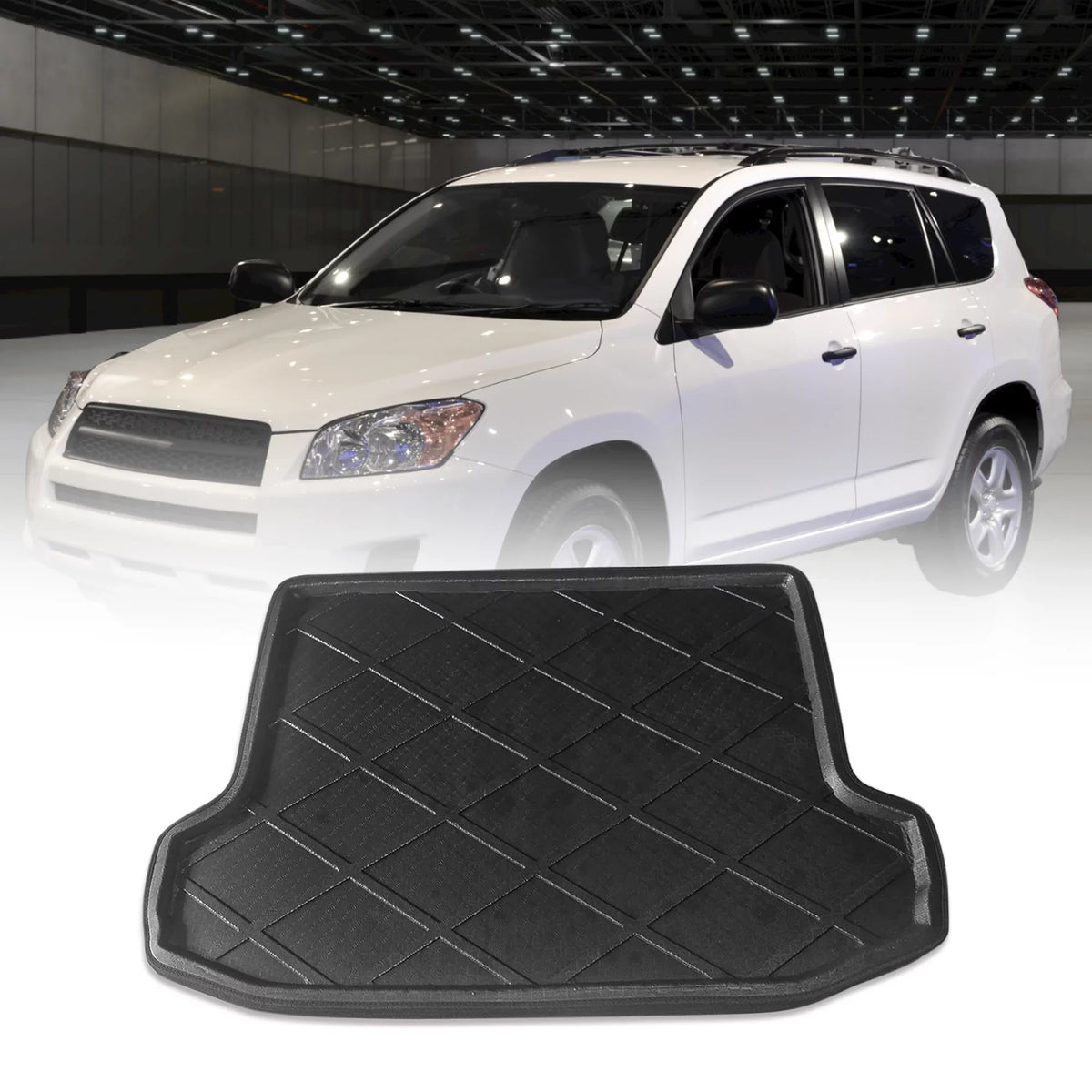 Tray EVA for PE Trunk 2009-2012 Foam Liner Cargo Floor RAV4 Mat Rear Toyota Plastic