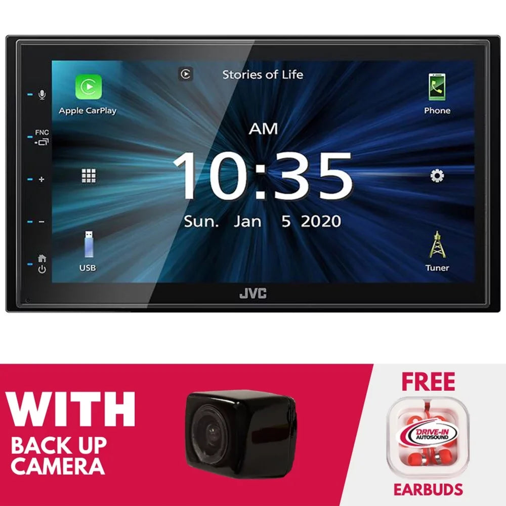 Multimedia play Camera Backup CDs) New 6.8" (Does not KW-M560BT JVC with Receiver