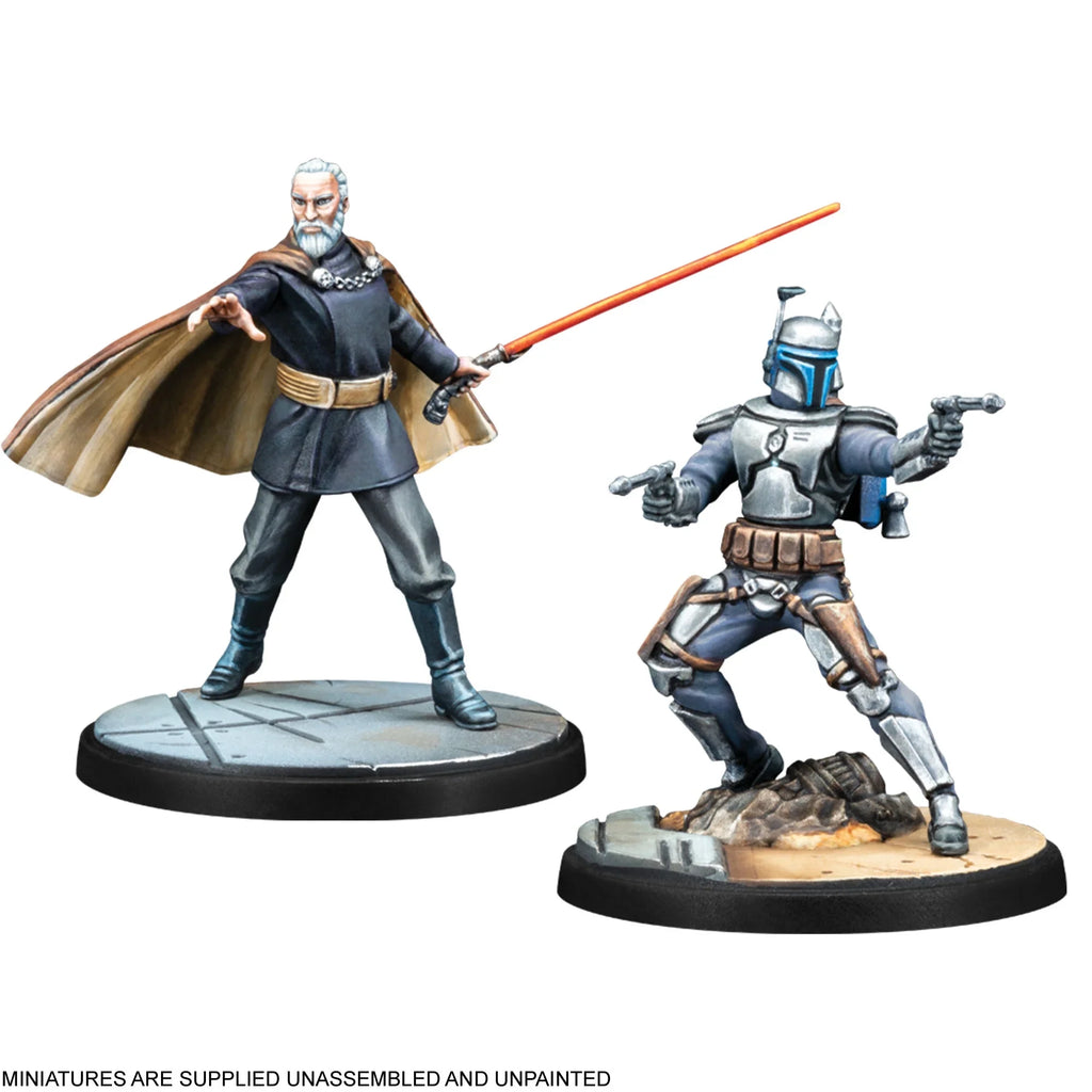 Pack - Shatterpoint the Star Count Dooku Squad Twice Pride: Wars: