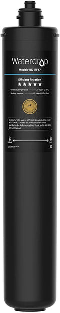 Waterdrop Filter, System, Ultra Under Long Filtration 3 Years 17UA Sink Water Water 19K Counter Replacement WD-RF17 Lifetime Gallons, Under