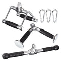Down Gym Attachment Silver Tricep Press for Cable Machine Accessories,