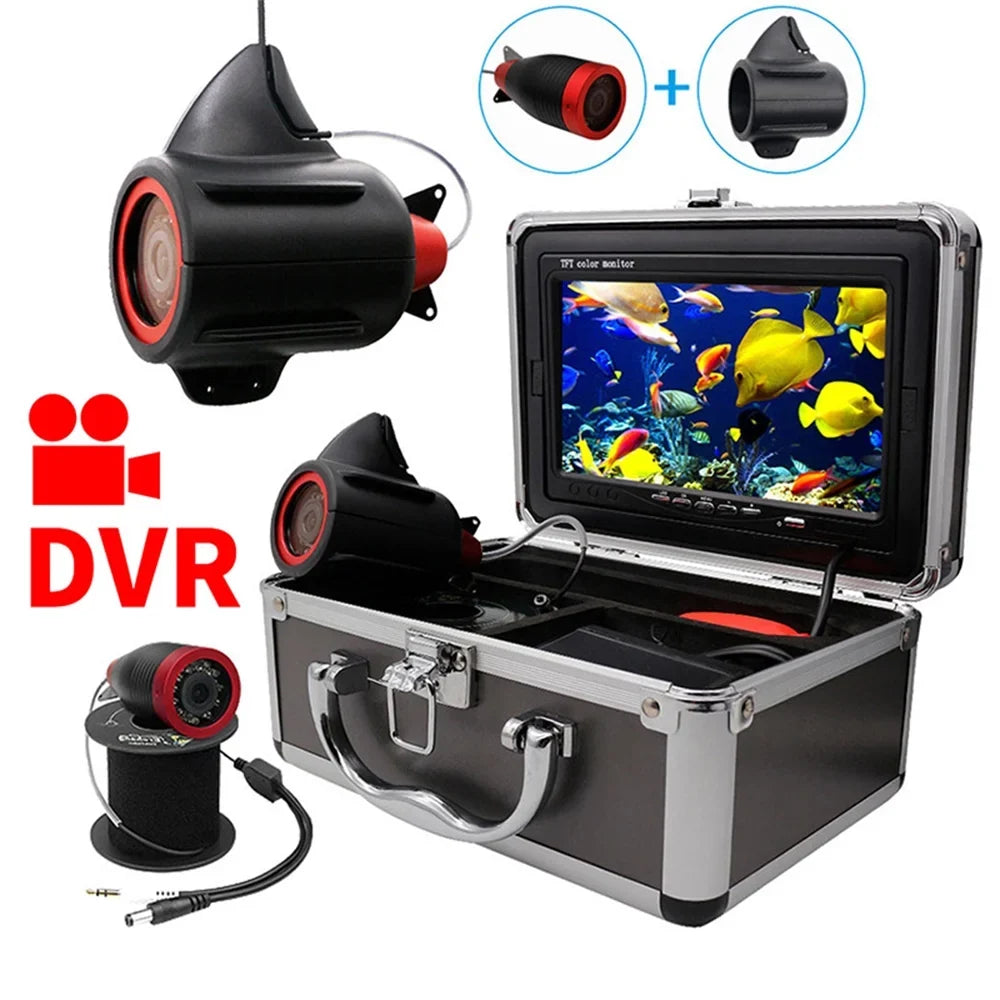 Underwater Compact Finder Convenient Fishing, and movable Fish Camera Inch Video for 7 Anglers Traveling Lightweight, Lake Fishing Erchang DVR Sea for