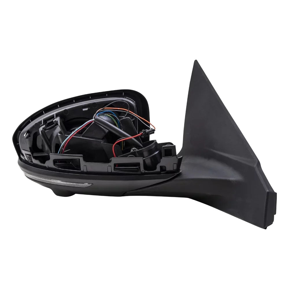 Match Mirror Sentra Aftermarket Paint Replacement With 2020-2021 To Passenger Nissan Power Compatible Brock Right With Black Heat-Signal-Camera