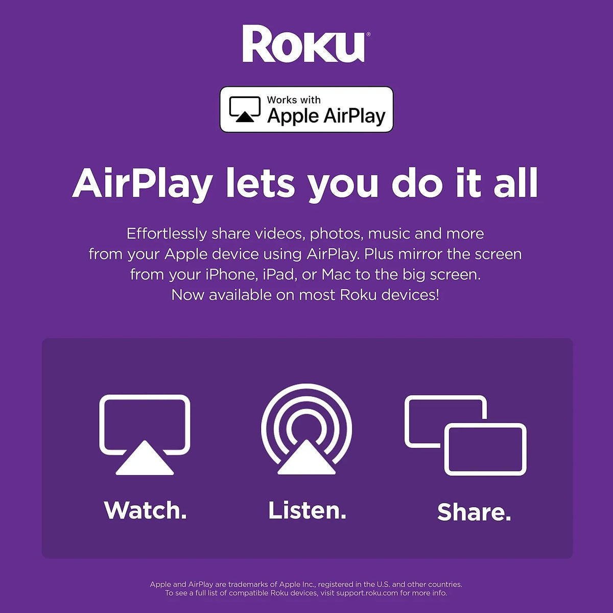 Cable and HD Media Express Speed Simple High Roku Player HDMI with Streaming Remote