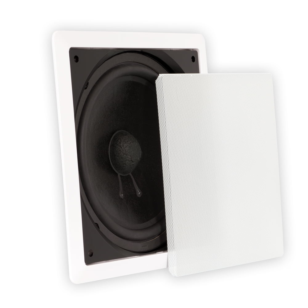 Theater and 4 Mount Pack Subwoofer Flush 10" TS1000 Amp Solutions Speaker