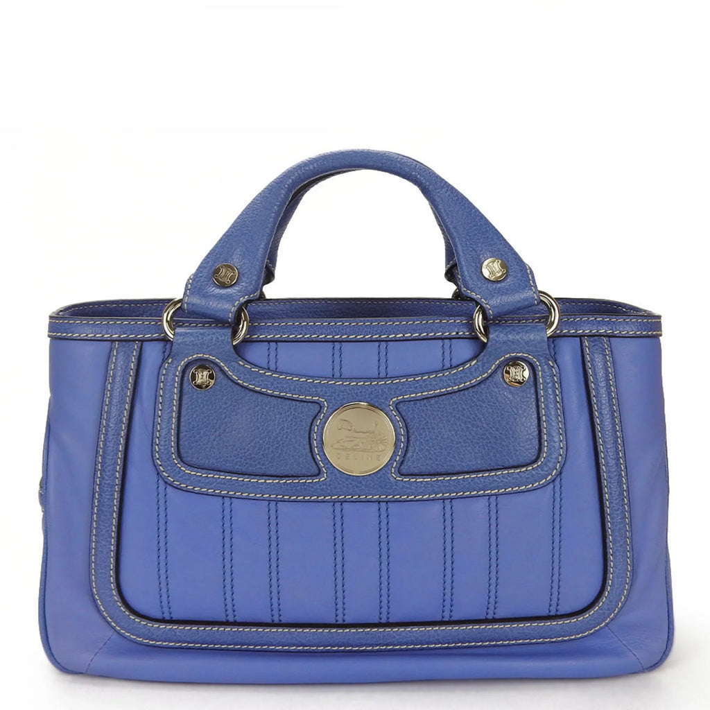 Pre-Owned (Good) Boogie 134023PLA.06BM Bag Women's Handbag Celine Leather CELINE