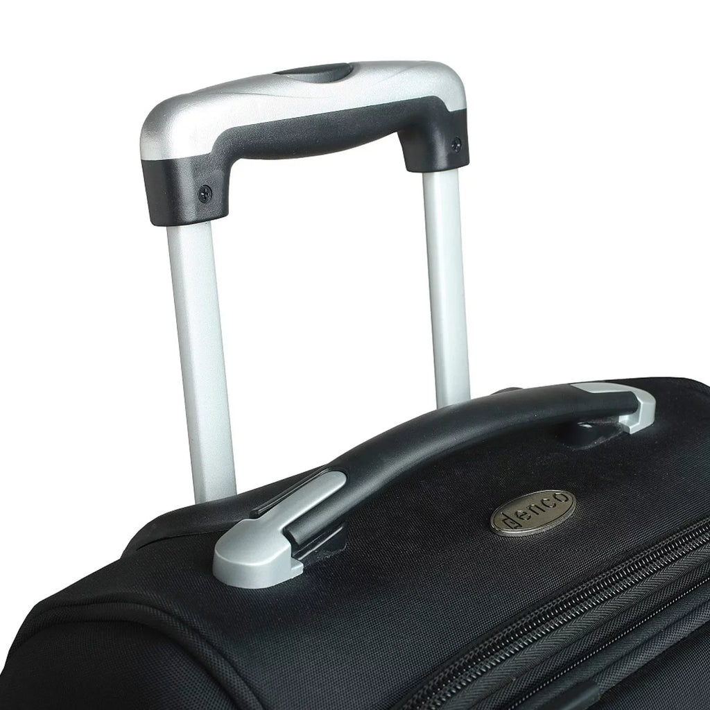 Black Auburn MOJO 21" Tigers Suitcase Rolling Carry-On Softside