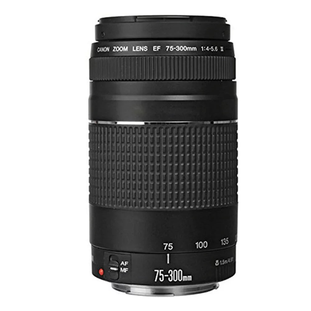 1300D Canon 75-300mm Canon Filter III f/4-5.6 700D UV 58mm EF Lens + for