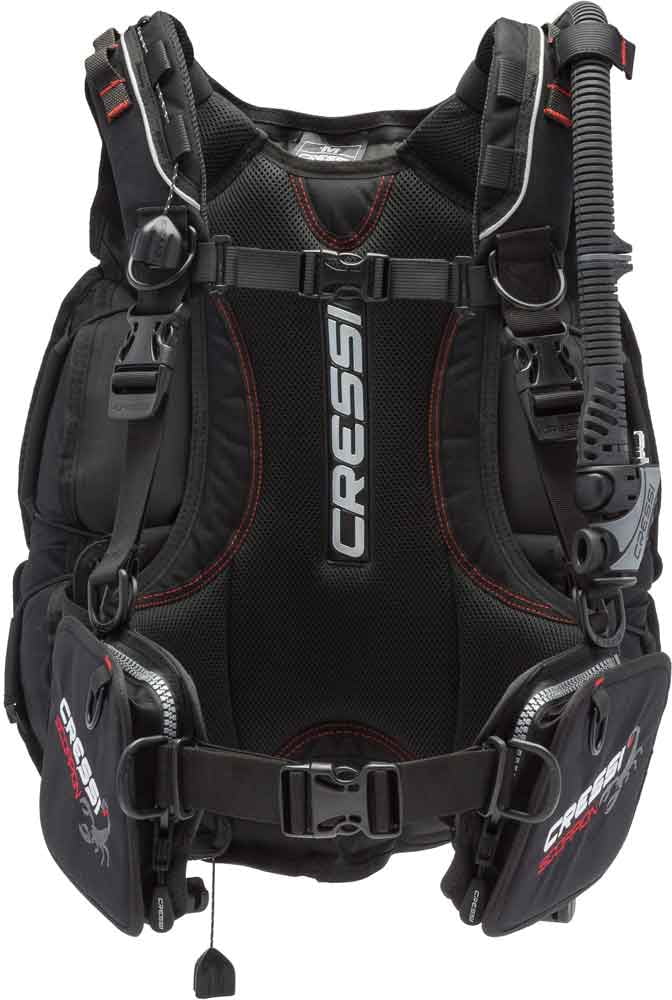 Free Cressi Knife Scorpion Time - Limited BCD Skorpion with