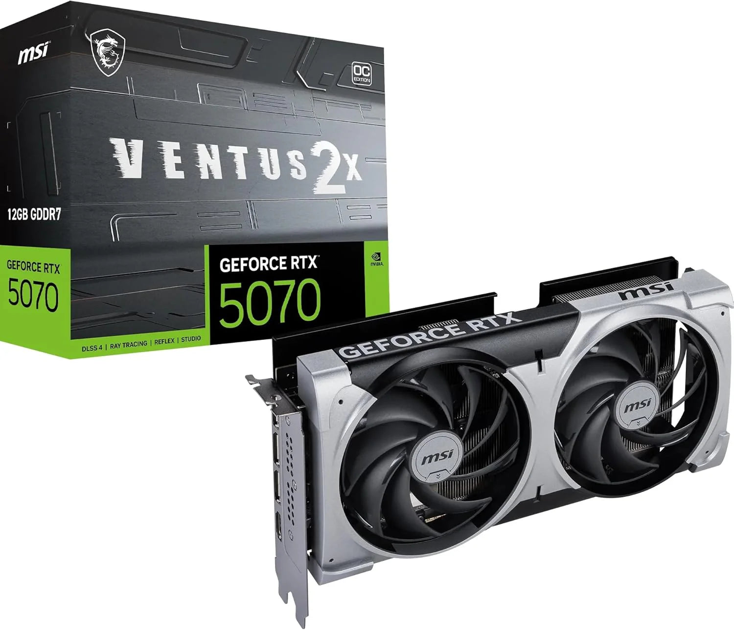 Msi Geforce Rtx 5070 12G Ventus 2X Oc