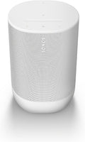 Sonos Move 2, Ulepszony Wewnątrz I Na Zewnątrz, Nasz Najmocniejszy Przenośny Głośnik Zapewnia Pompowujący Dźwięk Stereo, Gdziekolwiek Chcesz. (Czarny)