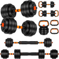 Regulowany Zestaw Hantli, Zestaw Hantli 20/30/50/31.8 Kg Ze Złączem, Zestaw Hantli 4 W 1, Używany Jako Sztanga, Kettlebell, Stojak Push-Up, Ćwiczenia