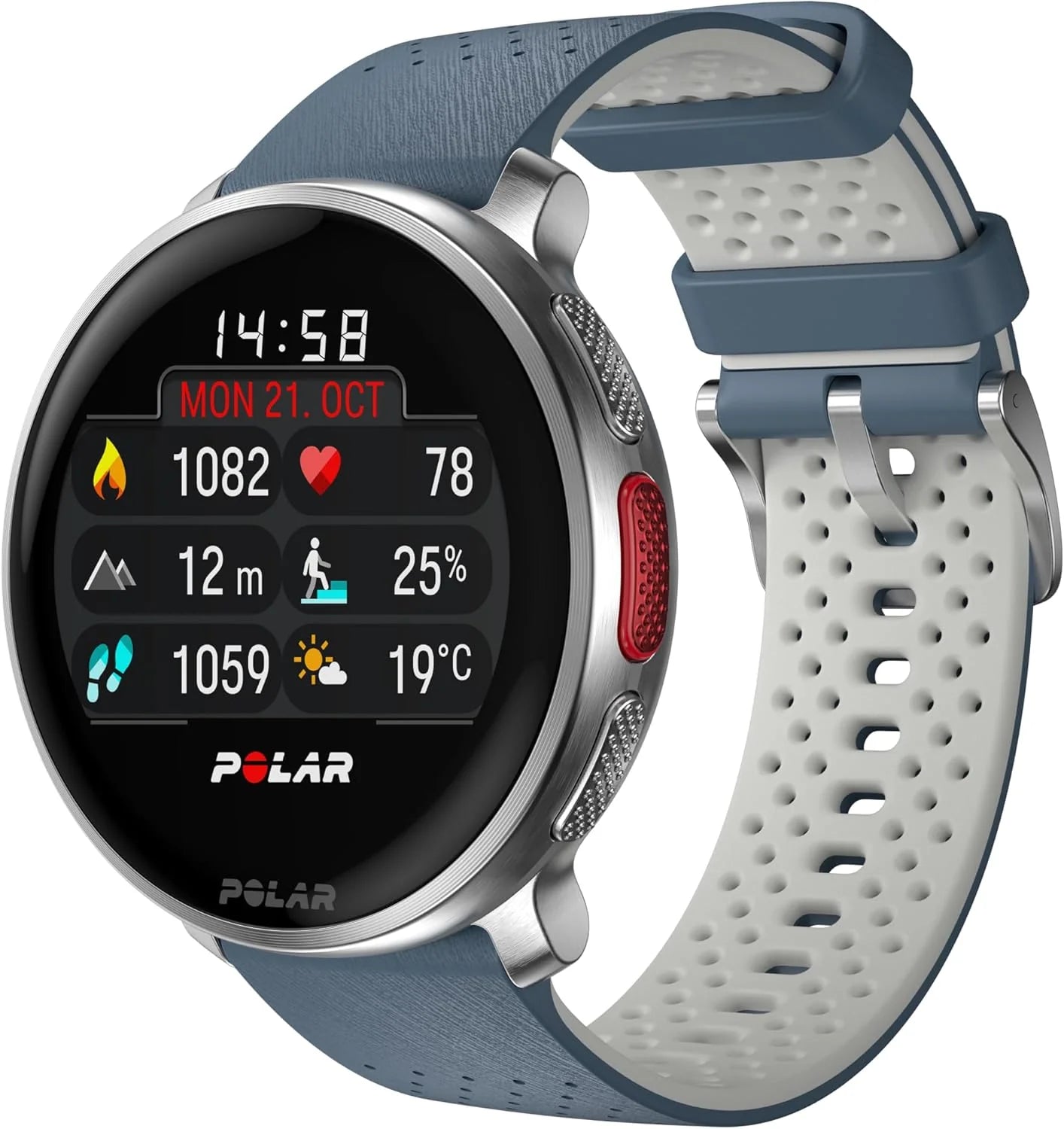 Polar Vantage V3, Zegarek Sportowy Z Gps, Zaawansowany Czujnik Tętna I Wydłużony Czas Pracy Baterii, Smartwatch Dla Mężczyzn I Kobiet, Mapy Offline, Z